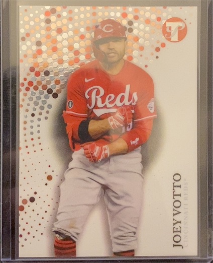 2022 Topps Pristine #130 Joey Votto — front