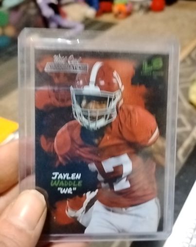 2021 Wild Card Alumination Light Show #LS15 Jaylen Waddle — front