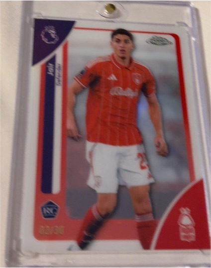 2026 Topps Chrome Premier League #159 Jair Nottingham Forest — front