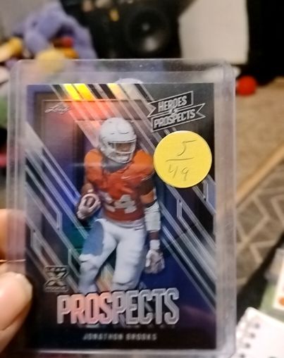 2024 Leaf Heroes & Prospects #63 Jonathon Brooks — front