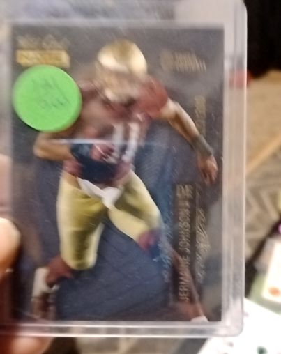 1997 Pinnacle Inscriptions Challenge Collection #21 Jerry Rice — front