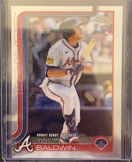 2025 Topps Chrome Update #USC88 Drake Baldwin — front
