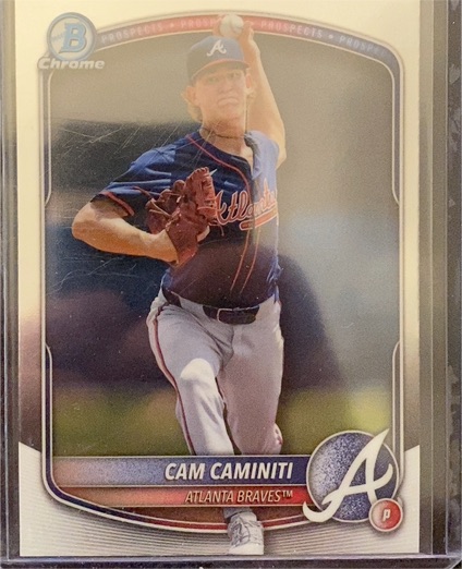 2025 Bowman Draft Chrome #BDC-122 Cam Caminiti — front