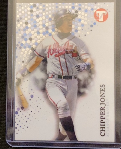2022 Topps Pristine #165 Chipper Jones — front