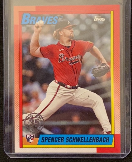 2025 Topps Series 1 #T90-34 Spencer Schwellenbach — front