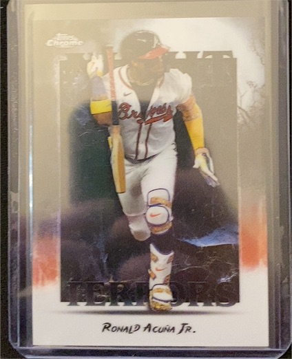 2025 Topps Chrome Update #NT-3 Ronald Acuña Jr. — front
