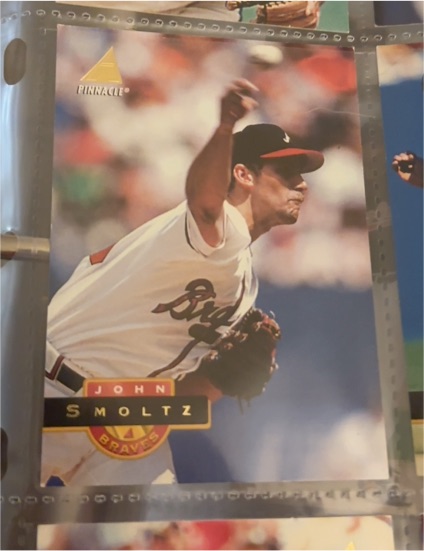 1994 Pinnacle #342 John Smoltz — front