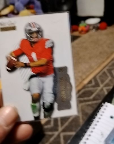 2021 Wild Card Matte #LBC-4 Justin Fields — front