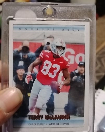 2022 Donruss Chronicles Draft Picks #19 Terry McLaurin — front