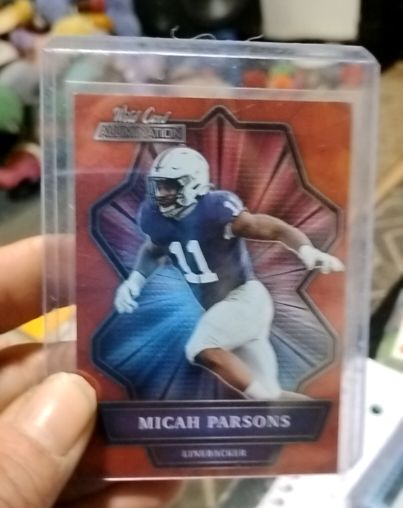 2021 Wild Card Alumination #ABC-17 Micah Parsons — front
