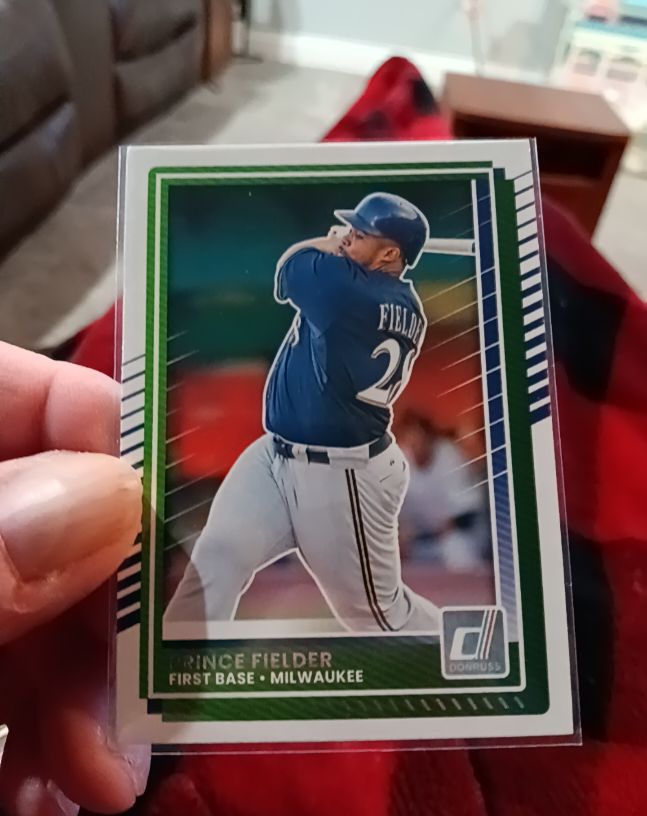 2025 Panini Donruss #62 Prince Fielder — front