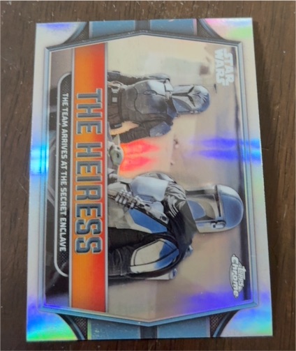 2024 Topps Chrome Star Wars The Heiress #TH-8 Bo-Katan Kryze — front