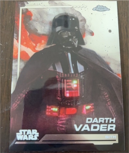 2024 Topps Chrome Star Wars #66 Darth Vader Sith — front
