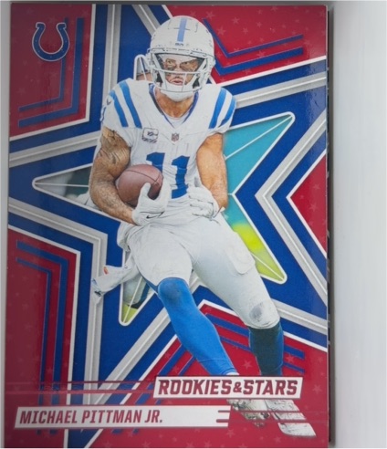 2025 Panini Rookies & Stars #81 Michael Pittman Jr. — front
