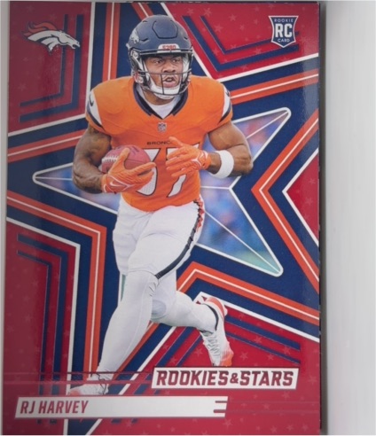 2025 Panini Rookies & Stars #173 RJ Harvey — front
