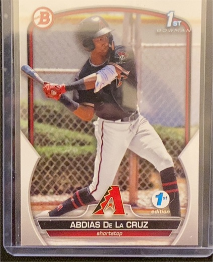 2023 Bowman Prospects #BP-34 Abdias De La Cruz — front