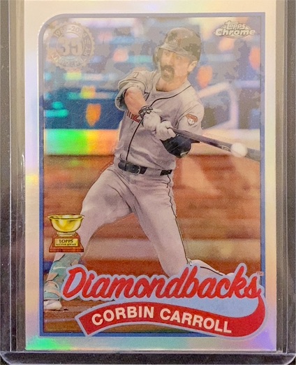 2024 Topps Chrome Update 1989 #89CU-17 Corbin Carroll — front