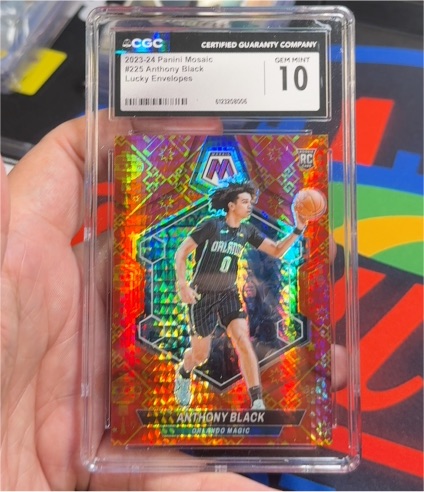 2023-24 Panini Mosaic #225 Anthony Black — front
