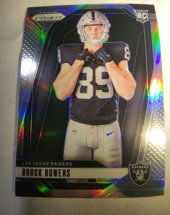 2024 Panini Prizm #315 Brock Bowers Rookie Las Vegas Raiders — front