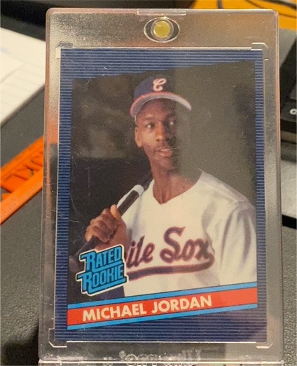 1990 Fun City #64 Michael Jordan Rated Rookie Chicago White Sox — front