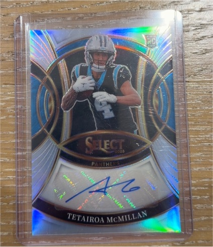 2025 Panini Select #RSI-TMN Tetairoa McMillan — front