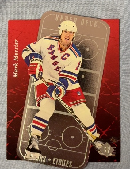 1995-96 Upper Deck SP Stars Etoiles #E19 Mark Messier — front