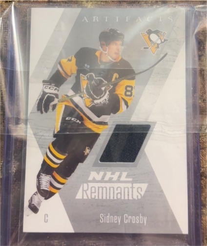 2010 Upper Deck Artifacts NHL Remnants #NR-26 Sidney Crosby — front
