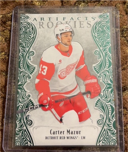 2025-26 Upper Deck Artifacts #192 Carter Mazur — front
