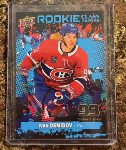 2025-26 Upper Deck Rookie Class #RC-3 Ivan Demidov — front