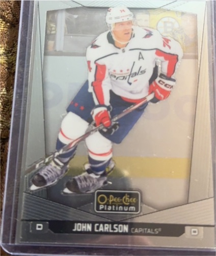 2024-25 O-Pee-Chee Platinum #153 John Carlson — front