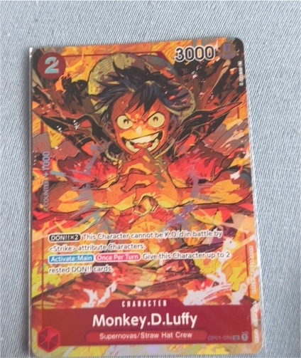 One Piece TCG OP01-024 Monkey.D.Luffy — front