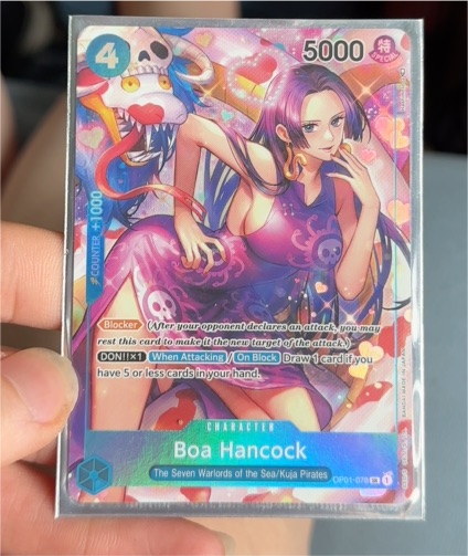 2025 One Piece TCG OP01-078 Boa Hancock — front