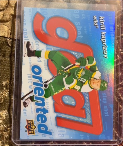 2025-26 Upper Deck Series 1 #GO-4 Kirill Kaprizov — front
