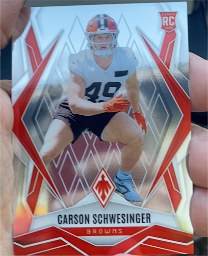 2025 Panini Phoenix #201 Carson Schwesinger — front