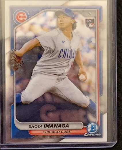 2024 Bowman Chrome #41 Shota Imanaga — front