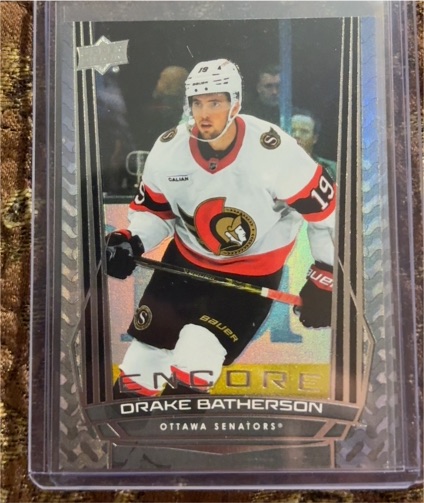 2025-26 Upper Deck Series 1 Encore #E-53 Drake Batherson — front
