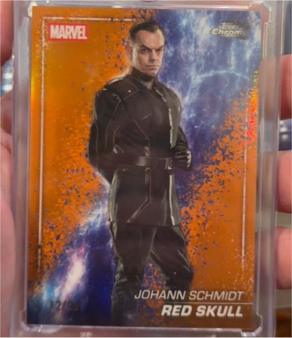 2025 Topps Chrome Marvel Studios #22 Johann Schmidt Red Skull — front