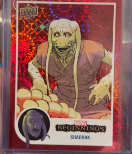 2022 Upper Deck Marvel Beginnings Vol 2 Series 1 #167 Shadrak — front