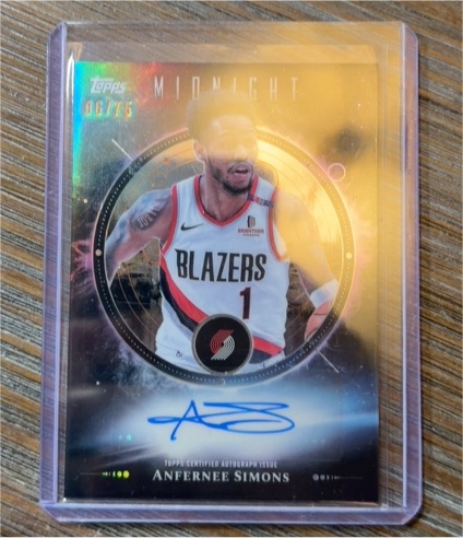 2025-26 Topps Midnight #MO-AS Anfernee Simons — front