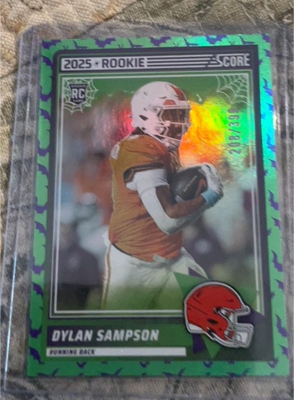 2025 Score #52 Dylan Sampson — front