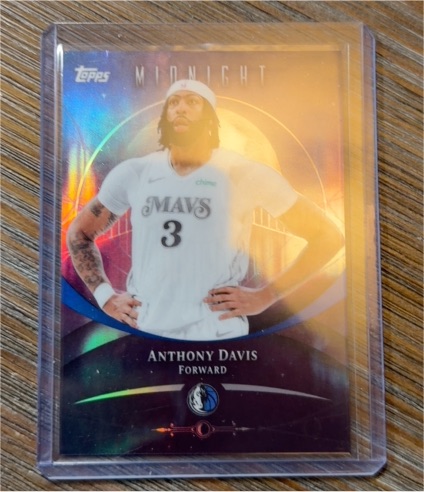 2025-26 Topps Midnight #47 Anthony Davis — front