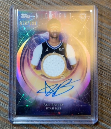 2025-26 Topps Midnight #RJA-AB Ace Bailey — front
