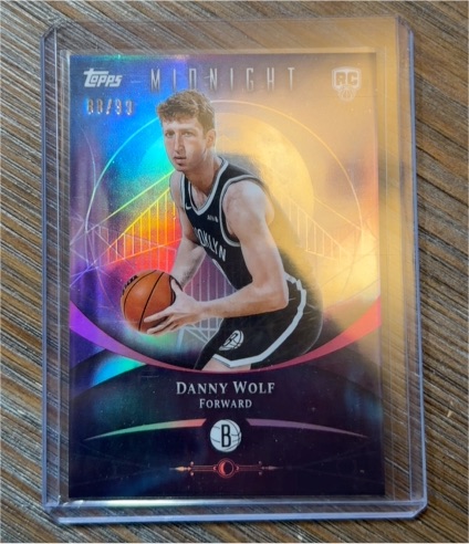 2025-26 Topps Midnight #87 Danny Wolf — front