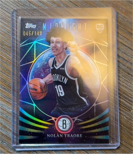 2025-26 Topps Midnight #MF-26 Nolan Traore — front