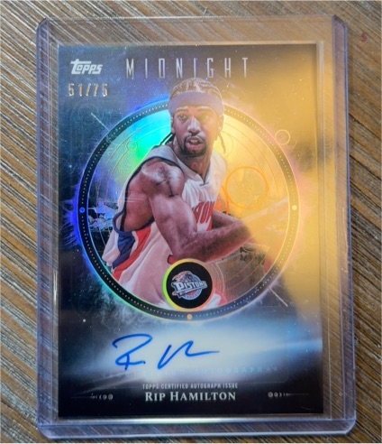 2025-26 Topps Midnight #51 Rip Hamilton — front