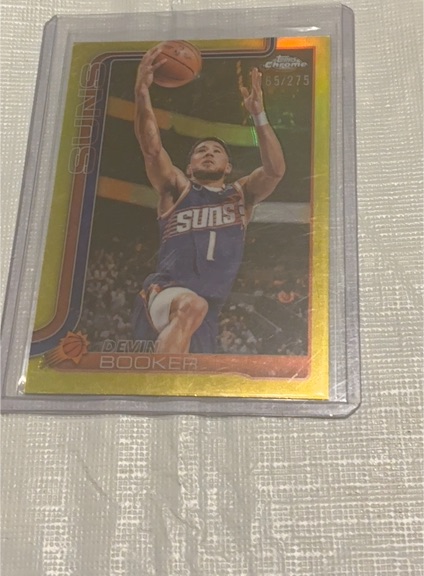 2025-26 Topps Chrome #195 Devin Booker — front