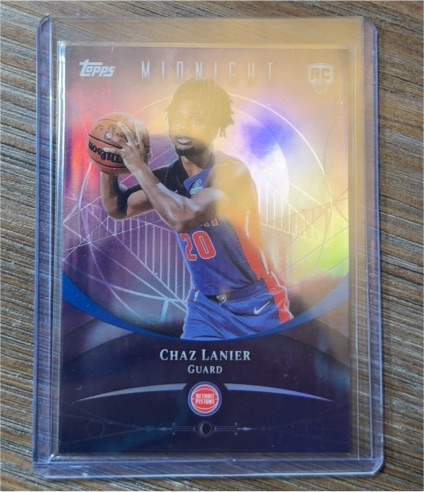 2025-26 Topps Midnight #100 Chaz Lanier — front