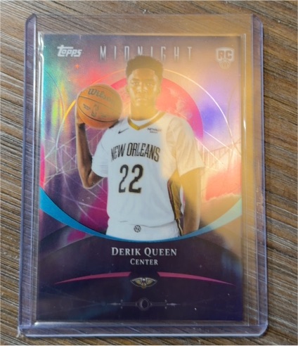 2025-26 Topps Midnight #73 Derik Queen — front