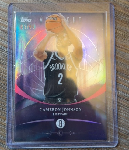 2025-26 Topps Midnight #4 Cameron Johnson — front