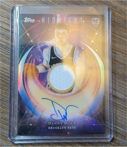 2025-26 Topps Midnight #RJA-DW Danny Wolf — front